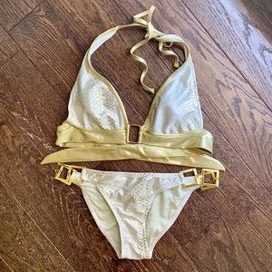 NWOT Women’s Snake Print Bikini